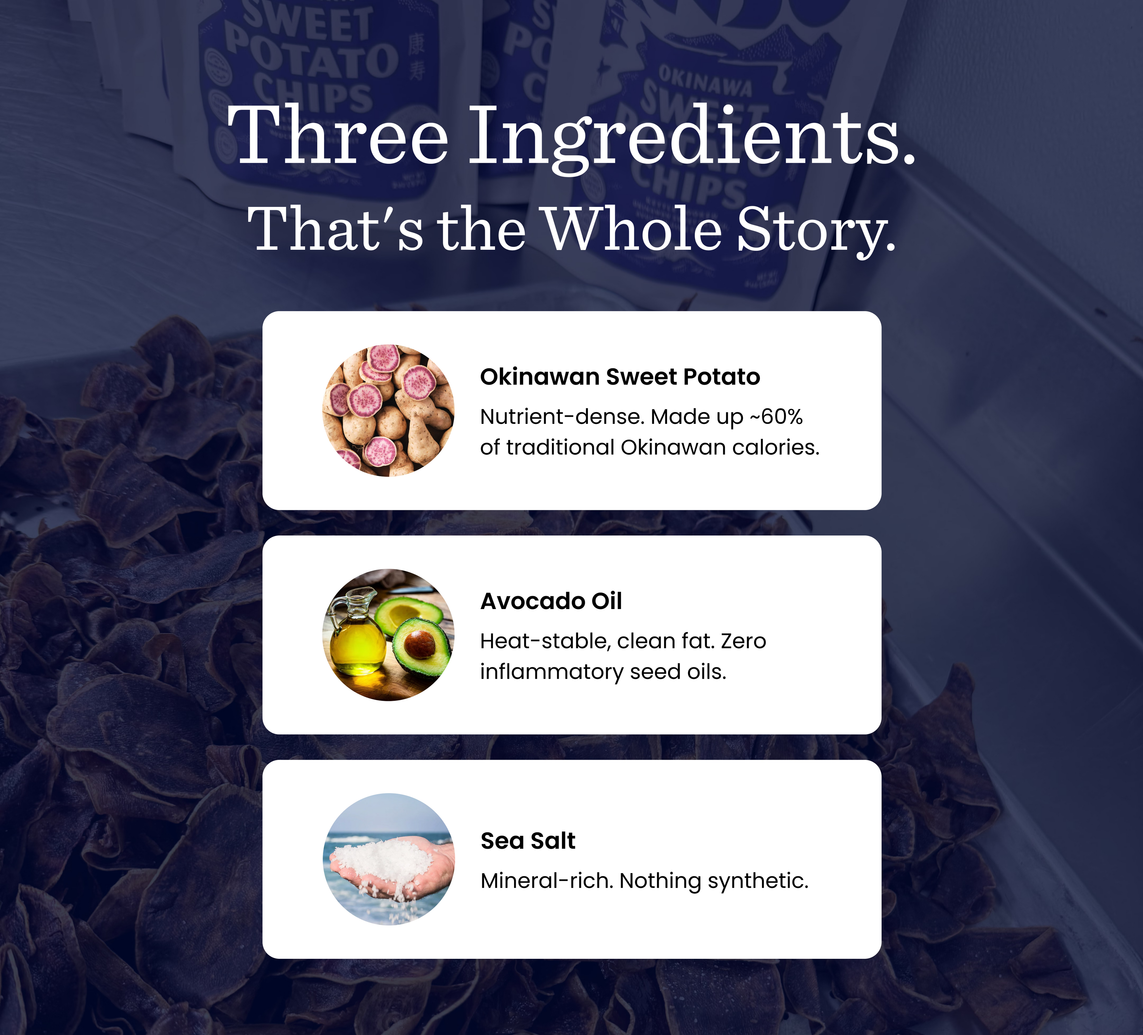 Okinawan Sweet Potato Chips | Discovery Bundle